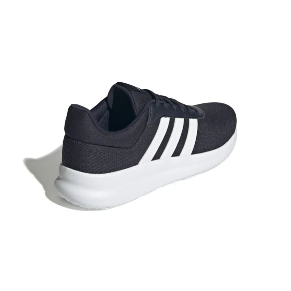 ADIDAS LITE RACER 4.0 SHOES - BLK & WHIT