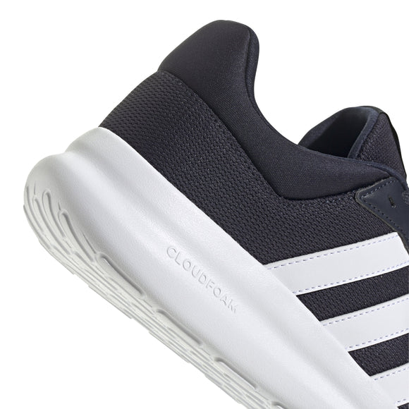 ADIDAS LITE RACER 4.0 SHOES - BLK & WHIT