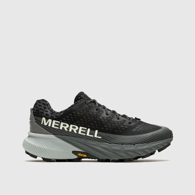 MERRELL AGILITY PEAK 5 SHOES - BLK & GREY