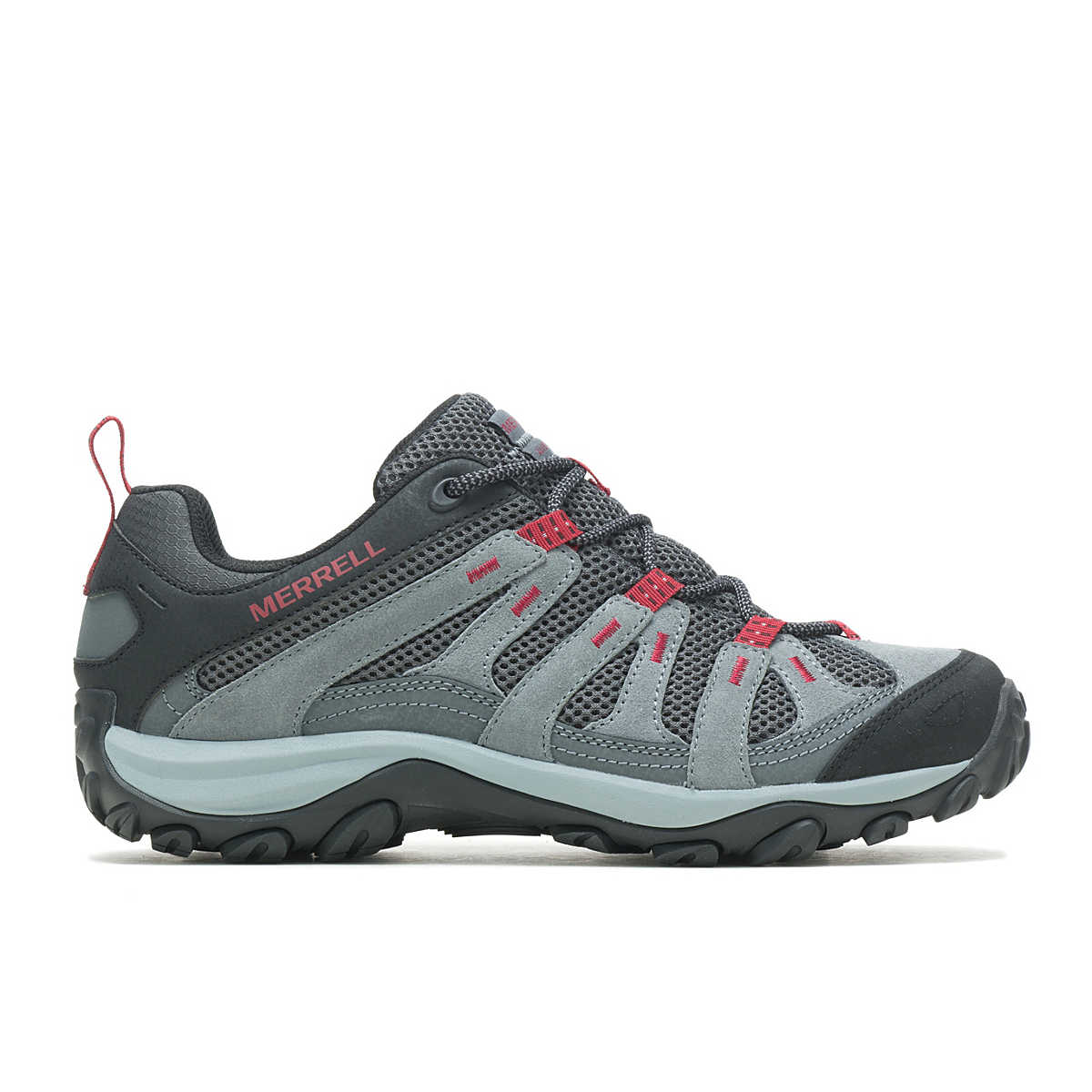 MERRELL ALVERSTONE 2 SHOES - GREY & RED