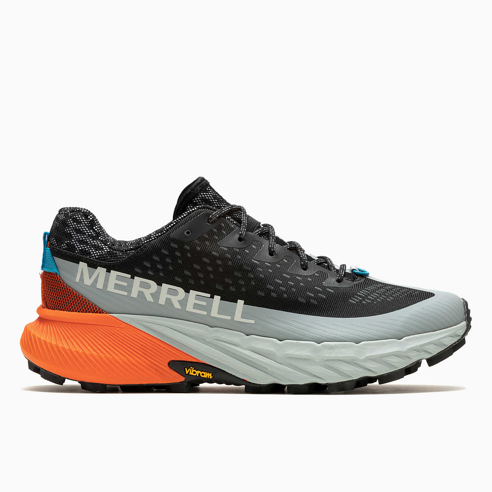 MERRELL AGILITY PEAK 5 SHOES - BLK & GREY