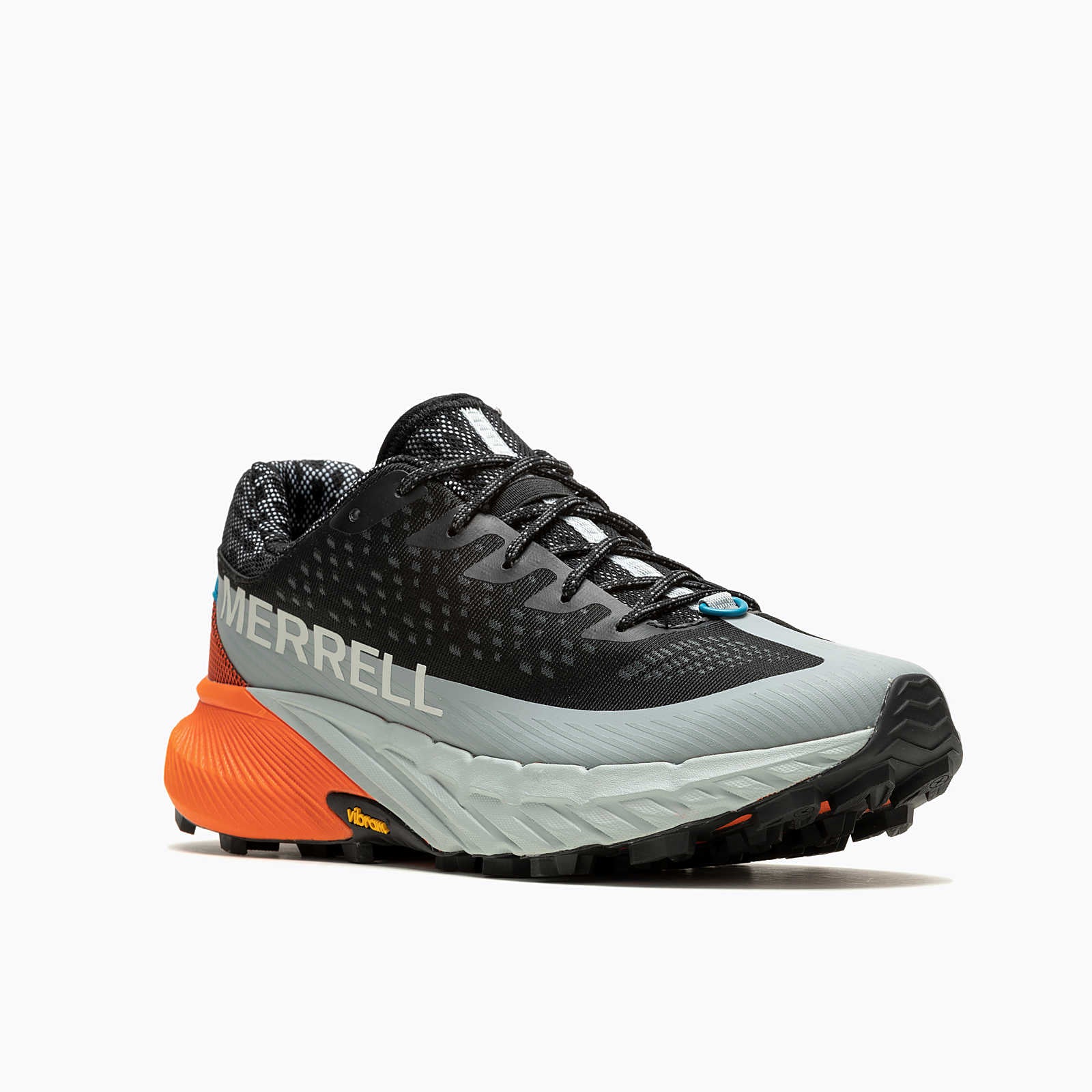 MERRELL AGILITY PEAK 5 SHOES - BLK & GREY