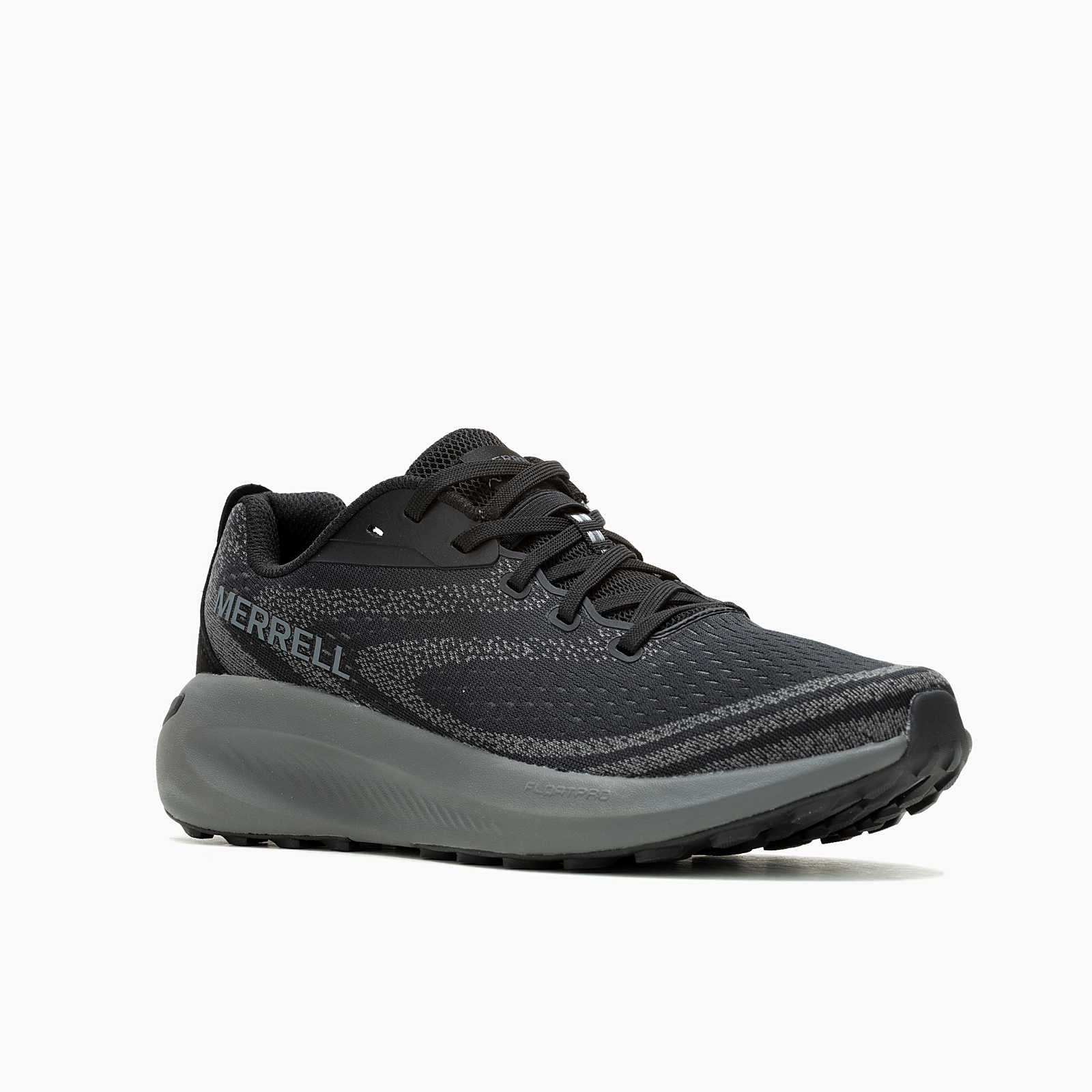 MERRELL MORPHLITE SHOES - BLK & GREY