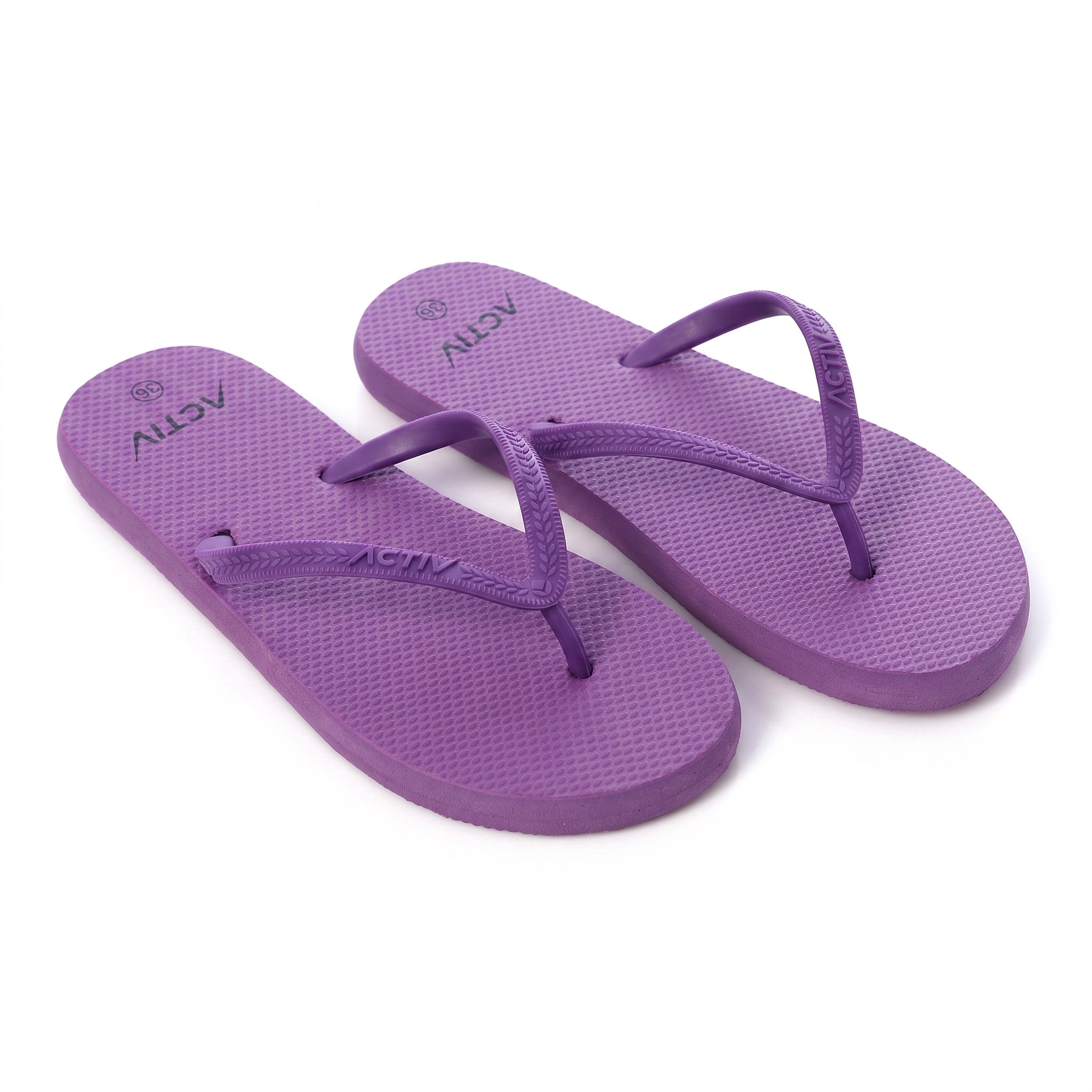 ACTIV MEN'S FLIP-FLOPS - PURPLE