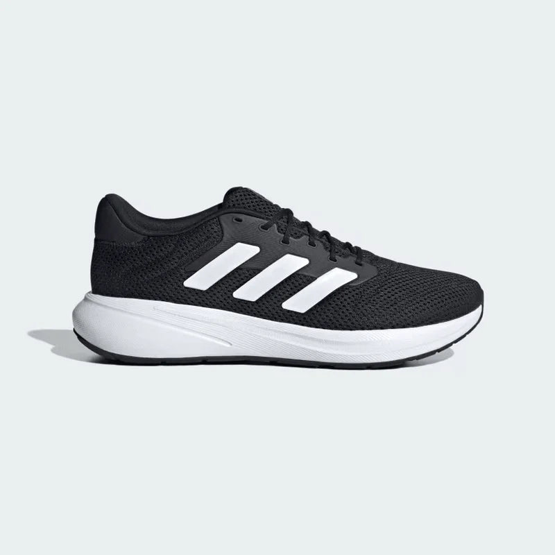 ADIDAS RESPONSE RUNNER U SHOES - BLK & WHIT