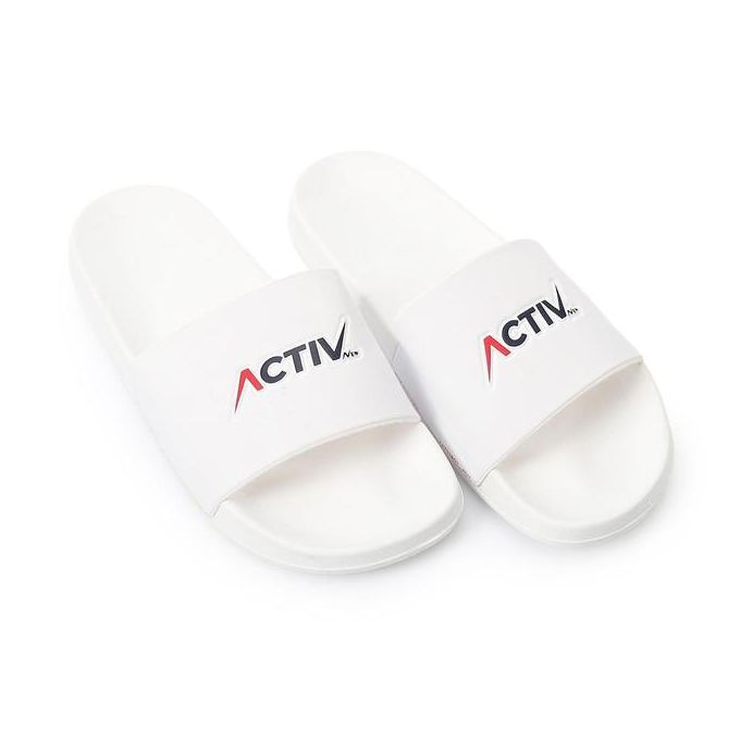 ACTIV MEN'S SLIPPERS - ابيض*ابيض