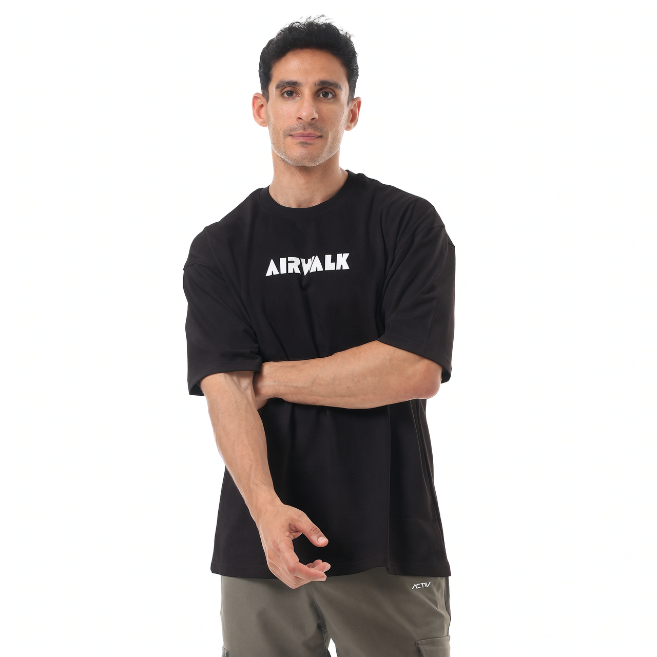 AIRWALK MEN'S T-SHIRT - BLACK