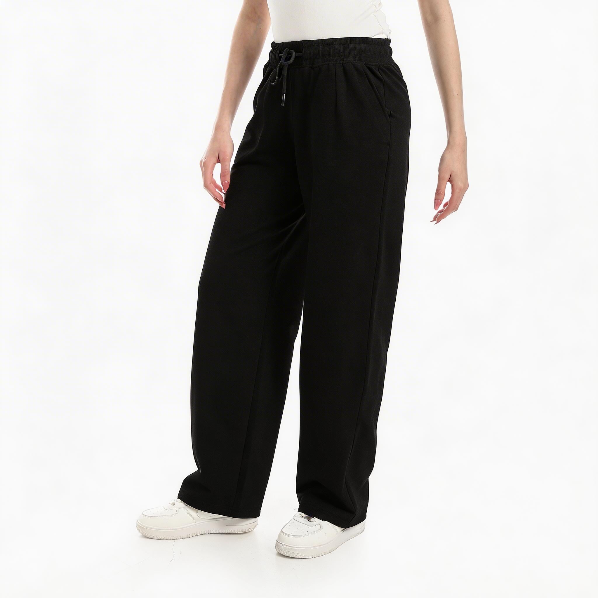 ACTIV WOMEN'S WIDE LEG PANTS - BLACK