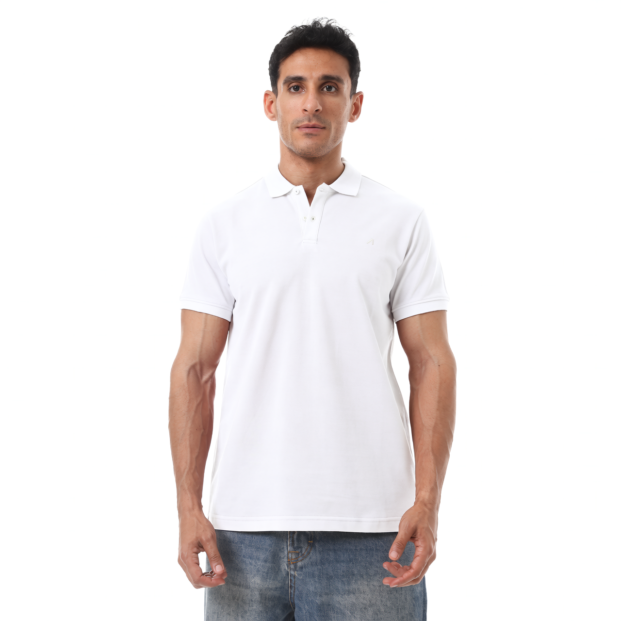 ACTIV MEN'S POLO SHIRT - WHITE