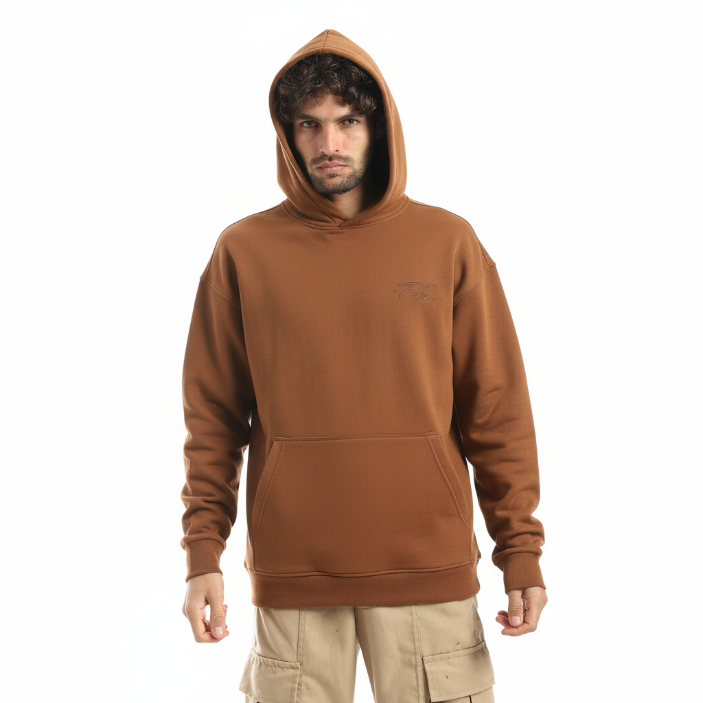 ACTIV MEN'S HOODIE - BROWN