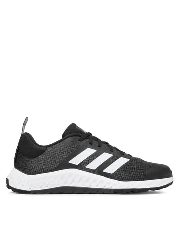 ADIDAS EVERYSET TRAINER SHOES - BLK & WHT