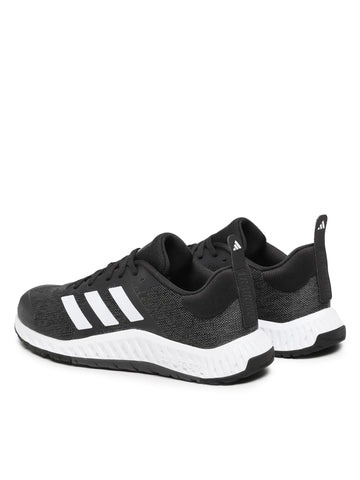 ADIDAS EVERYSET TRAINER SHOES - BLK & WHT