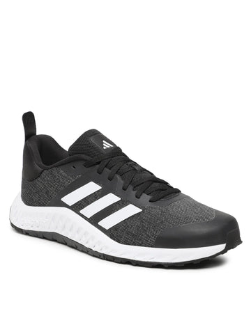 ADIDAS EVERYSET TRAINER SHOES - BLK & WHT