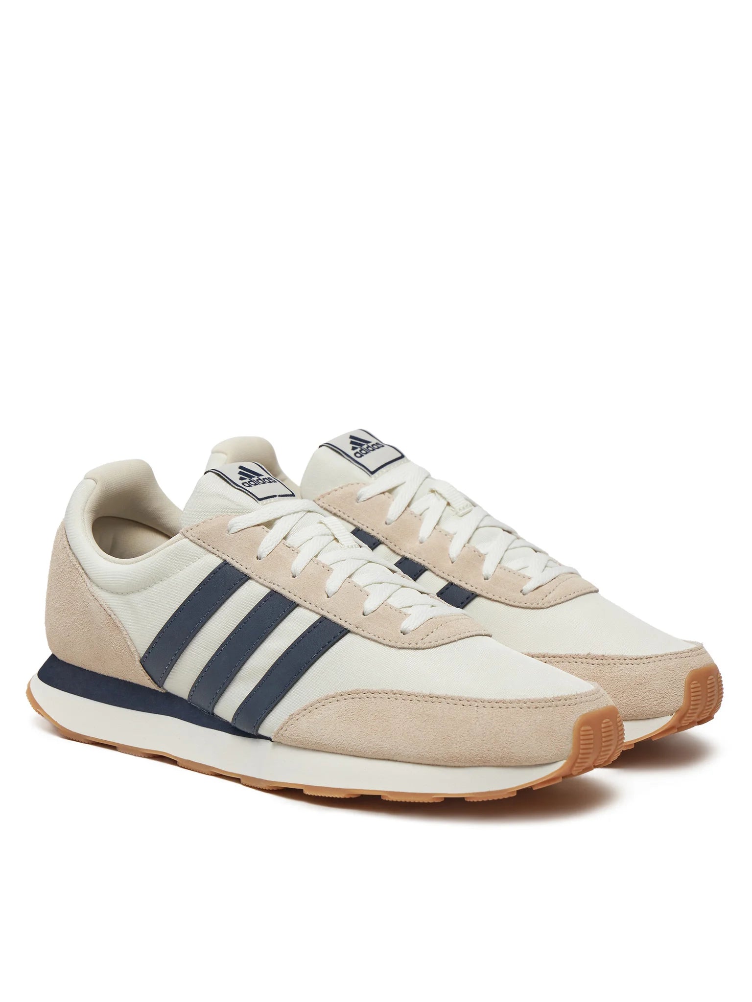 ADIDAS RUN 60S 3.0 SHOES - WHT & BEIG
