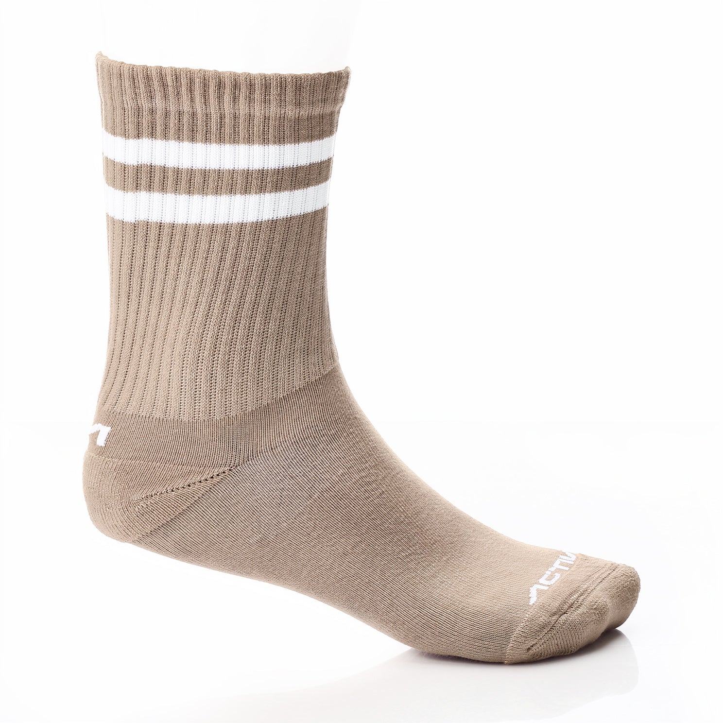 ACTIV HEEL&TOE LONG SOCKS - CASHMERE