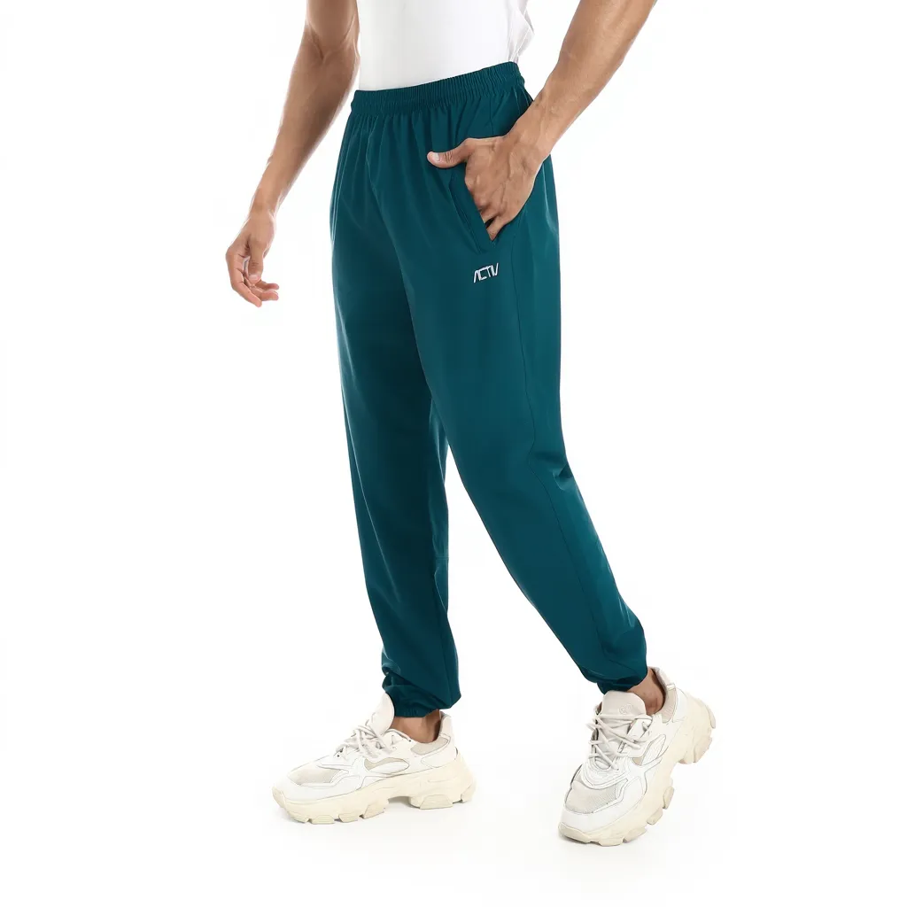 ACTIV MEN'S SPORTS PANTS - TEAL
