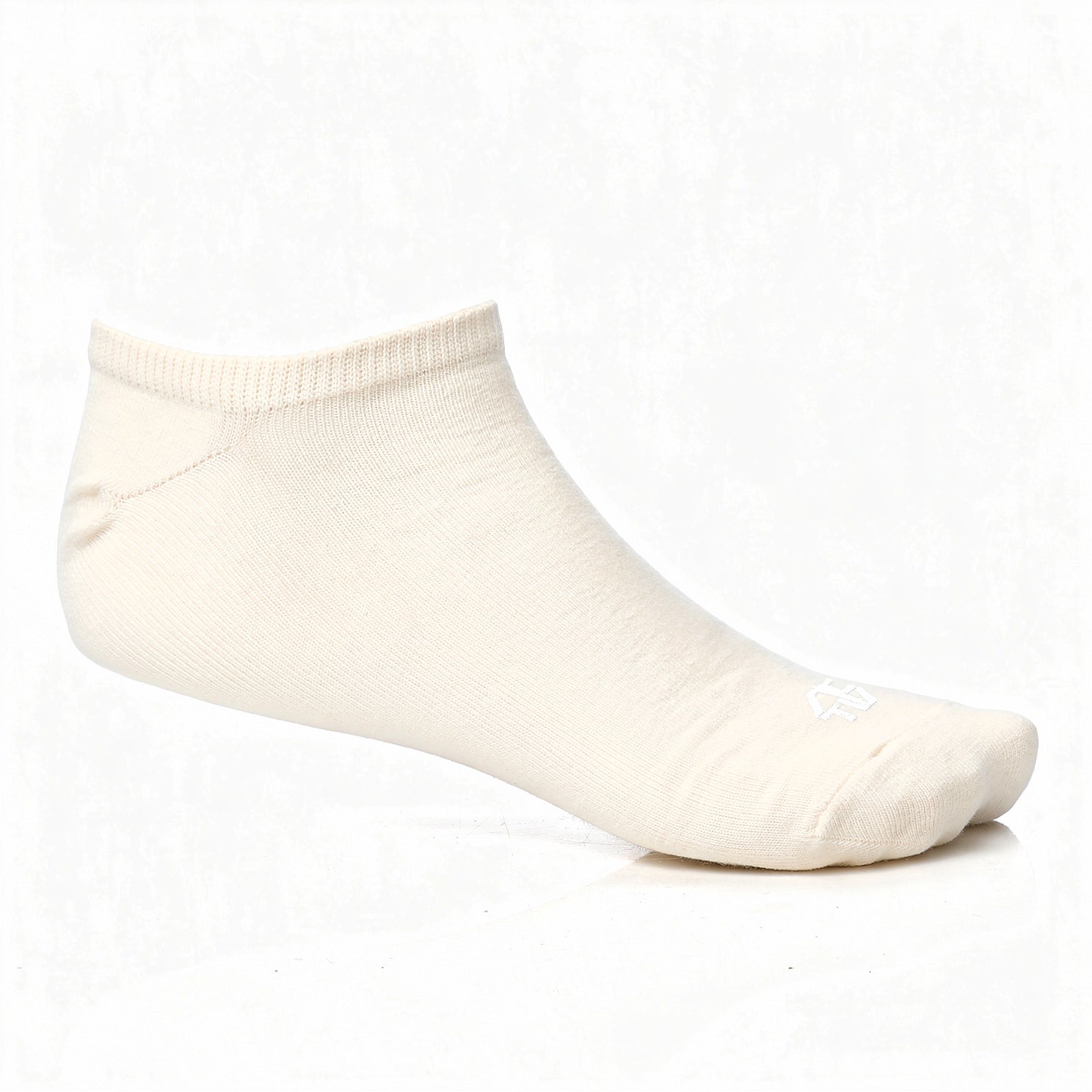 ACTIV MEN'S PLAIN ANKLE SOCKS - OFFWHITE