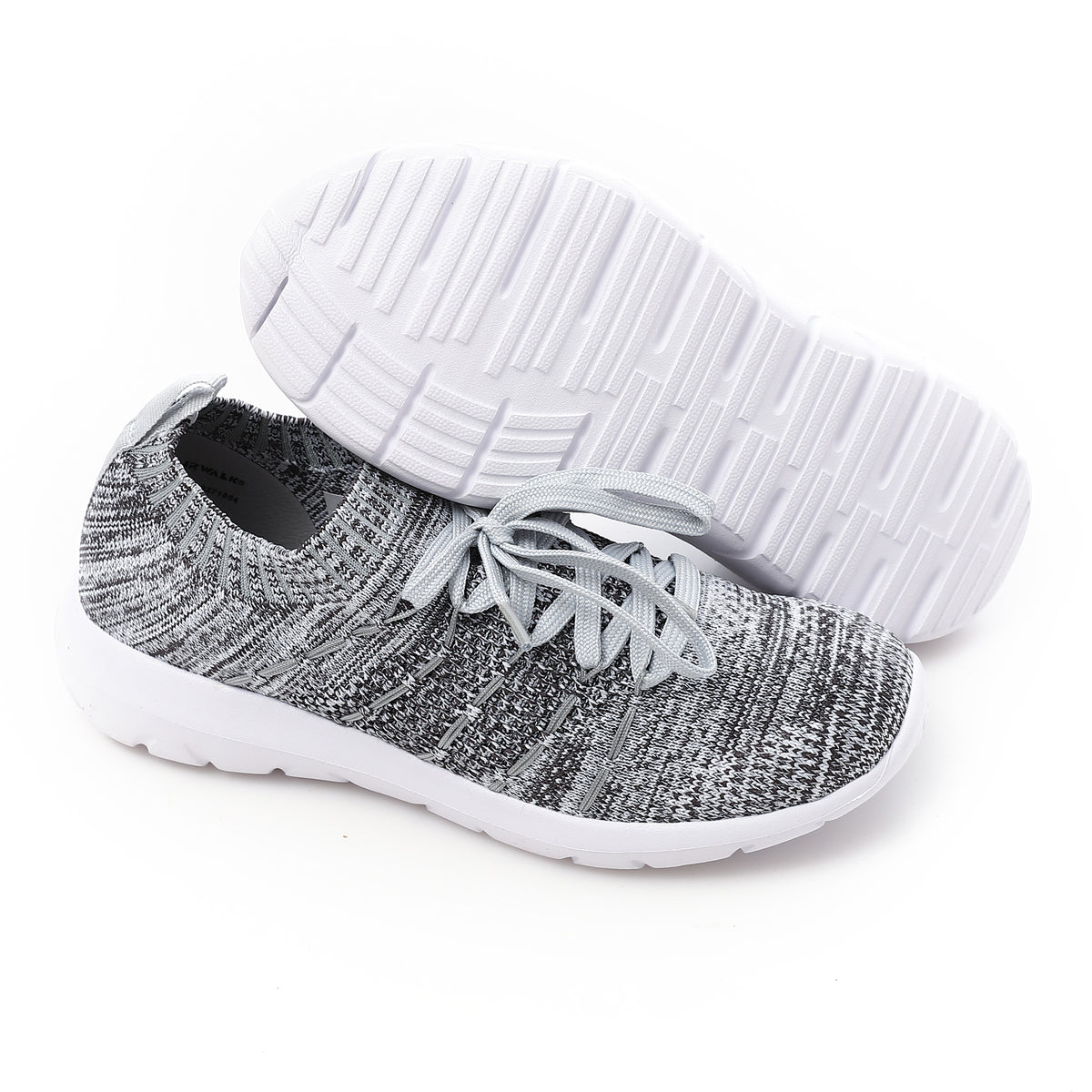 AIRWALK WOMEN'S FASHION SHOES - WHT & GRY