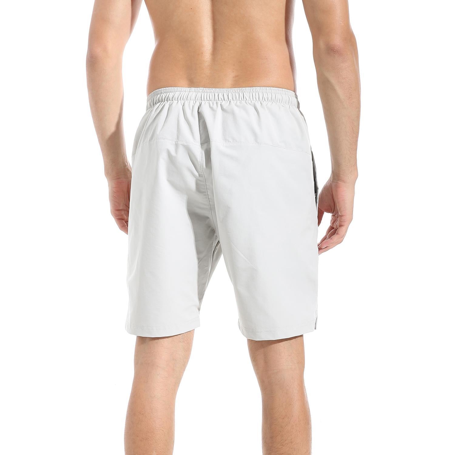 ACTIV MEN'S MESH SPORTS SHORTS - L.GRAY