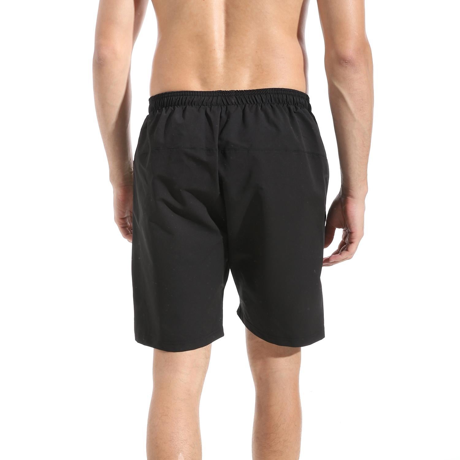 ACTIV MEN'S MESH SPORTS SHORTS - BLACK