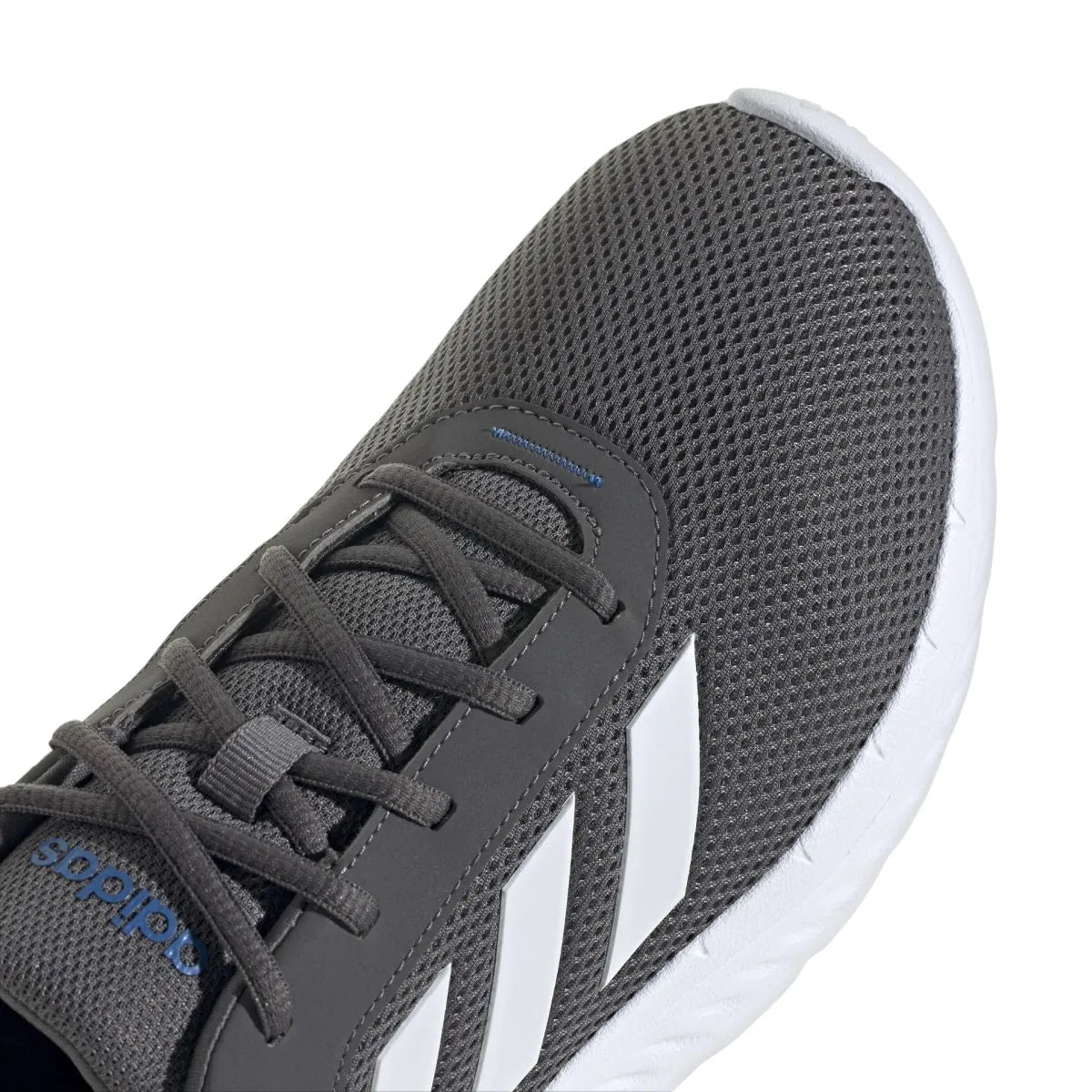 ADIDAS CLOUDFOAM COMFY SHOES - GREY & WHT