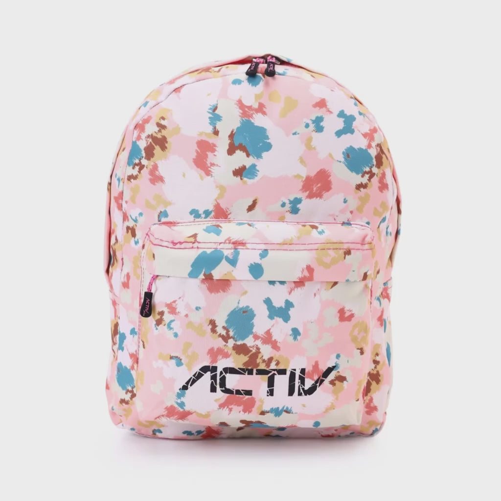 ACTIV PADDED BACKPACK L45*W35 - PINK & BGE