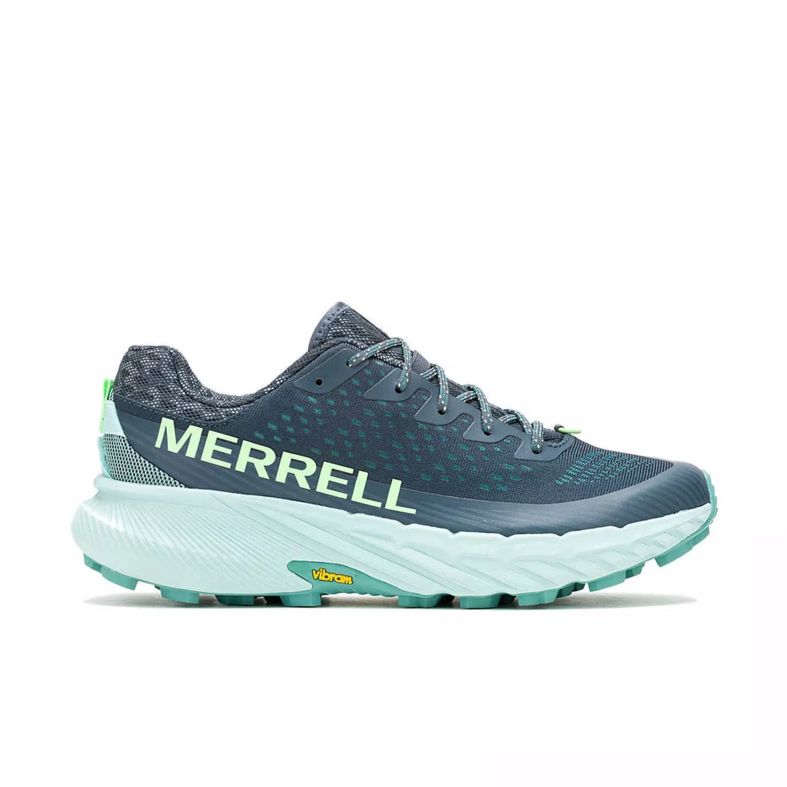 MERRELL AGILITY PEAK 5 SHOES - PETROL